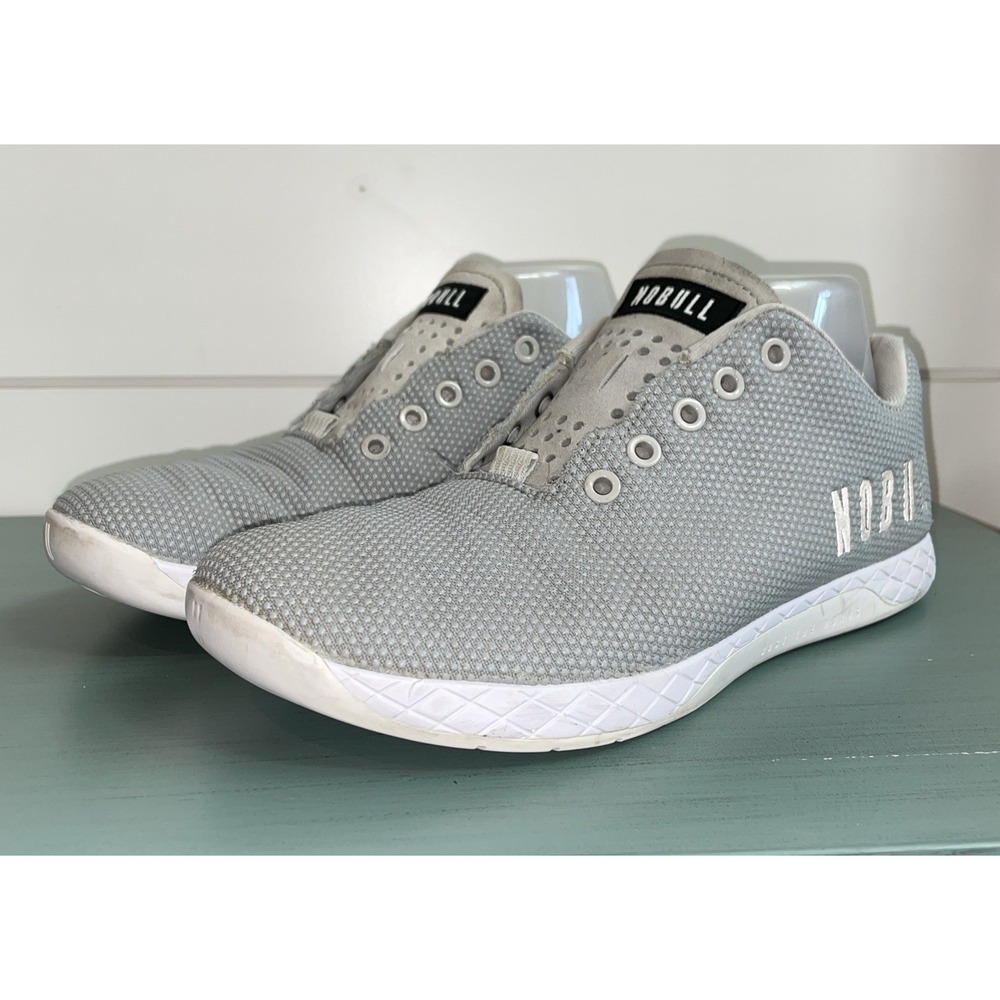 NoBullβ Womens Size 9.5 Grey Athletic Sneakers Walking Running Casual Shoes